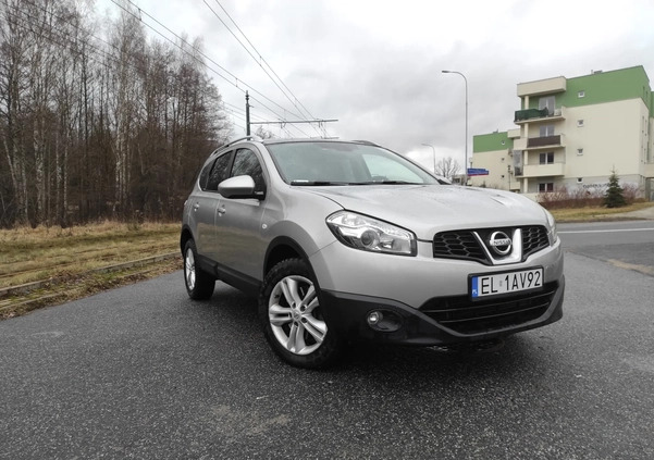 Nissan Qashqai+2 cena 35500 przebieg: 171000, rok produkcji 2013 z Łódź małe 106